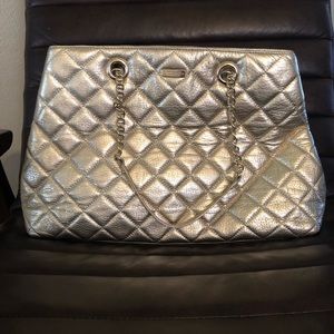 Kate Spade ♠️ Quilted Gold Handbag / Purse